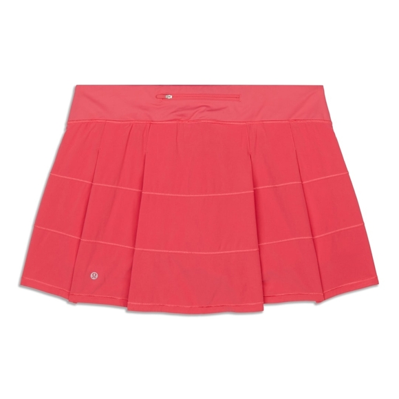 lululemon athletica Dresses & Skirts - Lululemon Lipgloss Pink Skort Skirt Sz 10 Pace Rival